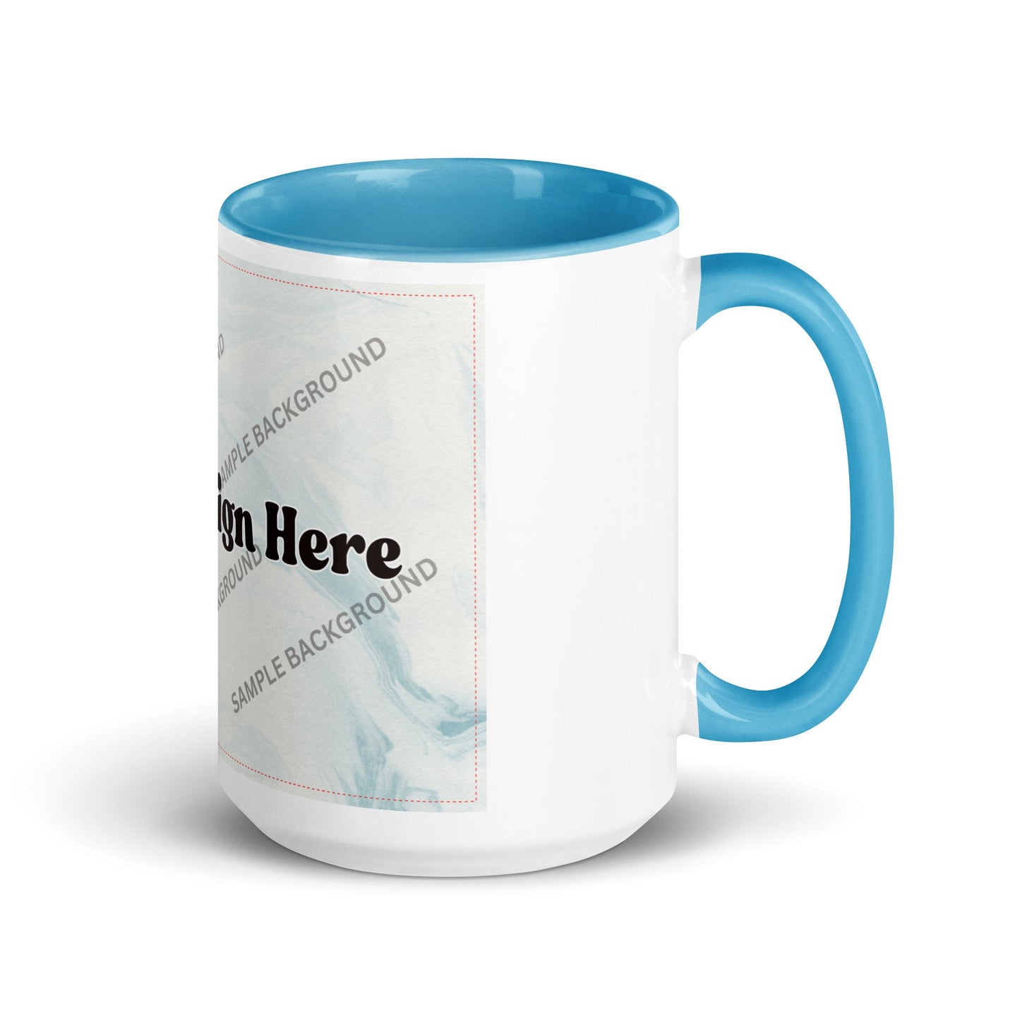 Design Your Own Mug with Color Inside