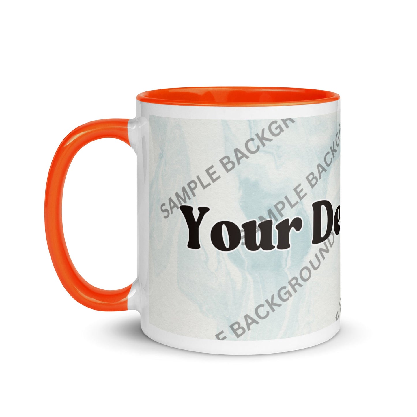 Design Your Own Mug with Color Inside