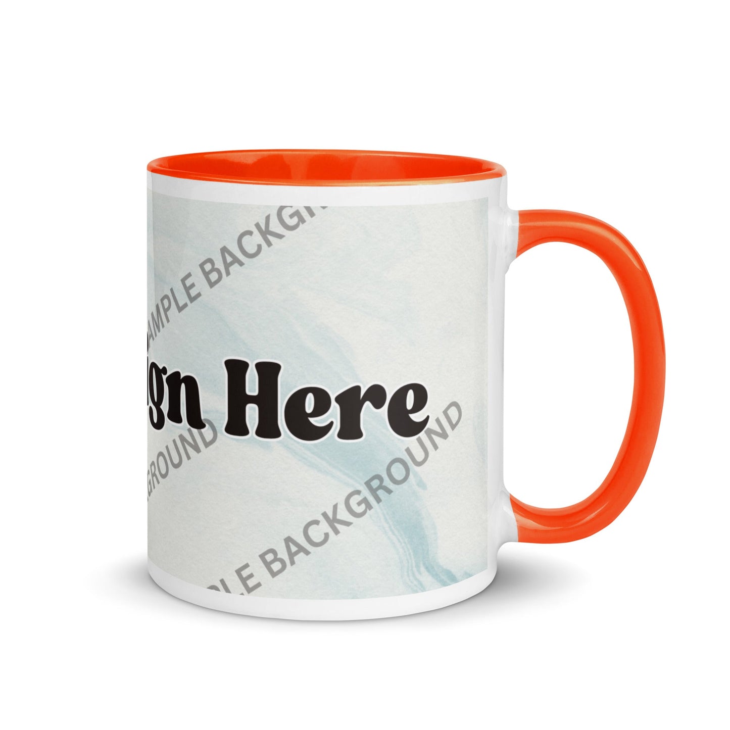 Design Your Own Mug with Color Inside