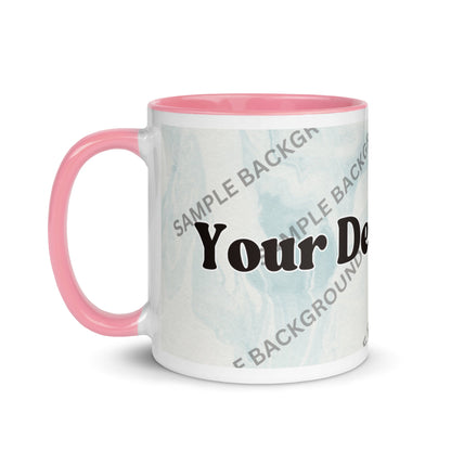 Design Your Own Mug with Color Inside