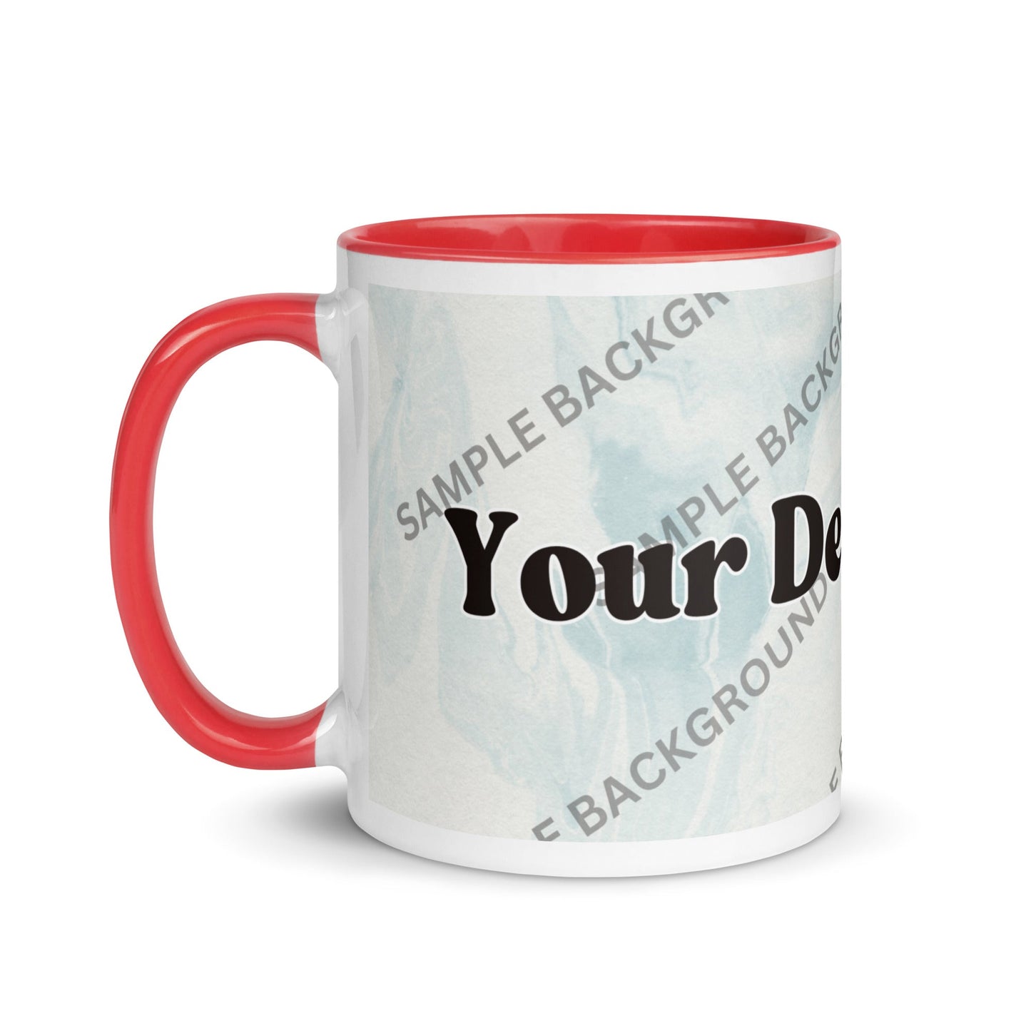 Design Your Own Mug with Color Inside
