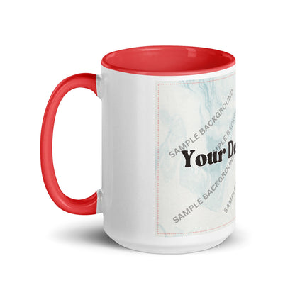 Design Your Own Mug with Color Inside