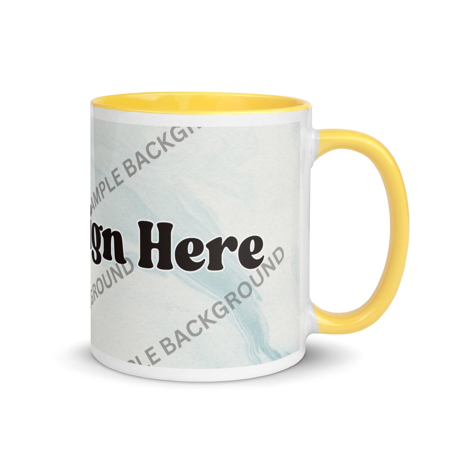 Design Your Own Mug with Color Inside