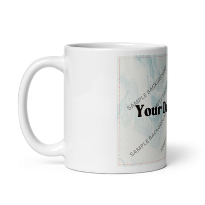 Design Your Own White Glossy Mug