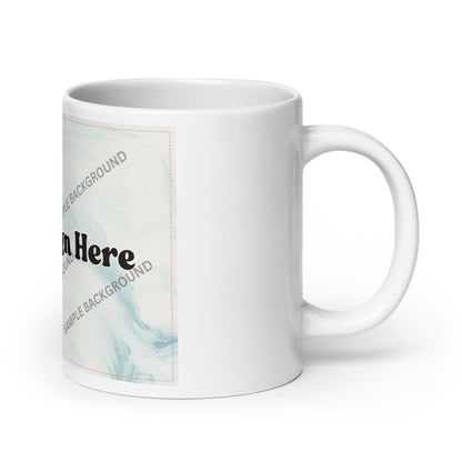 Design Your Own White Glossy Mug