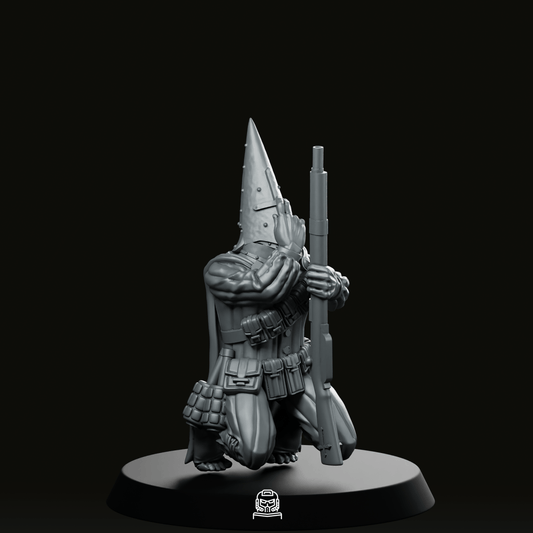 Trench Crusade  Zealot Praying Miniature